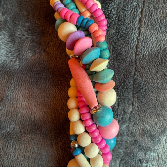 Vintage Rainbow “Candy” Chunky Necklace - Picture 8 of 10